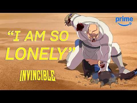 Conquest's "I Am So Lonely" Speech | Invincible | Clip | Prime Video