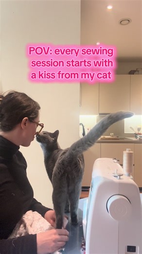 Sewing Sessions with My Cat: A Heartwarming Start