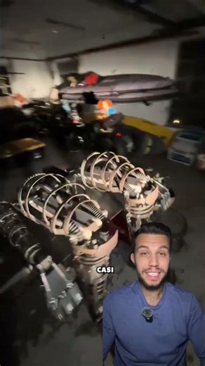 He's building a real animatronic in his garage.