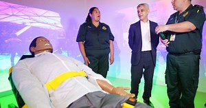 New ambulance training centre where paramedics taught in freezing temperatures