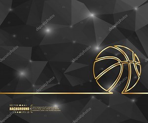 Creative vector basketball. Art illustration template background. For presentation, layout, brochure, logo, page, print, banner, poster, cover, booklet, business infographic, wallpaper, sign, flyer.