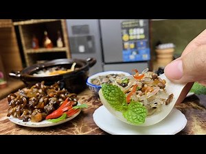 How To Make Easy Dinner Recipes for Families with Miniature Cooking Style | Miniature Kitchen