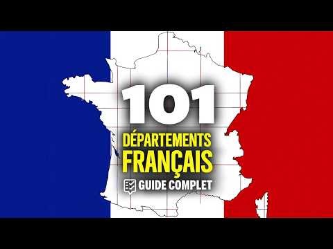 Liste des 101 départements français : numéros, chefs-lieux et fuide complet