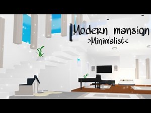 Modern mansion speed build!-adopt me-Minimalist￼