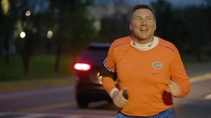Run, Dan Mullen, run! He's ready for the Florida’s Orange & Blue Game 🏃🏼 | SEC Network