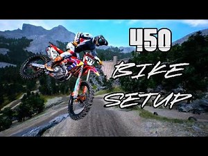 Supercross 6 - 450 Bike Setup