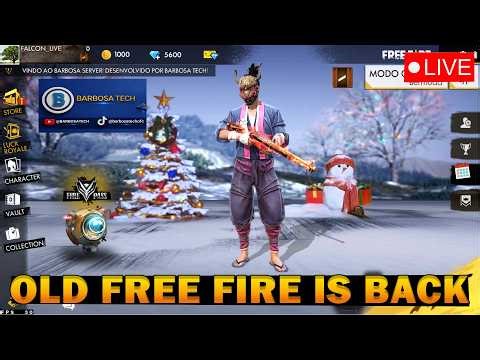 🔴 FREE FIRE LIVE OLD GAMEPLAY+ CS RANK PUSH / #livestream #shortsfeed #freefirelive #shortsfeedlive
