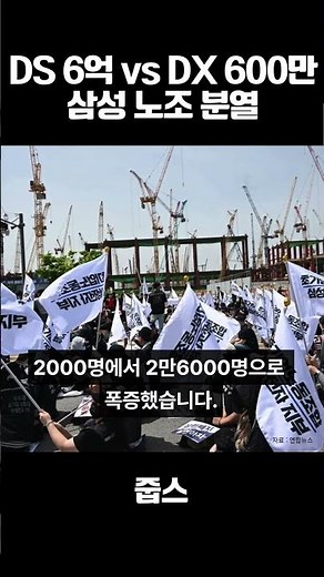 DS 600 Million vs. DX 6 Million: The Fracture of Samsung's Labor Union