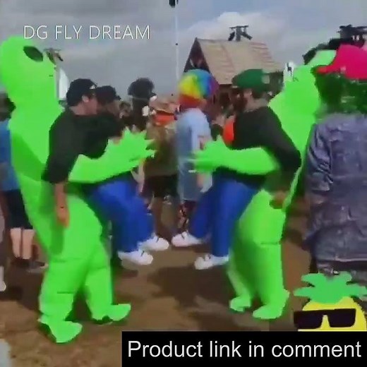 ET Alien inflatable suit Alien Monster Inflatable Costume Scary Green Alien Cosplay Costume For Adu