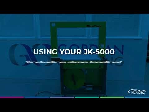 StraPack JK 5000 | Strapping Machine | Macfarlane Packaging