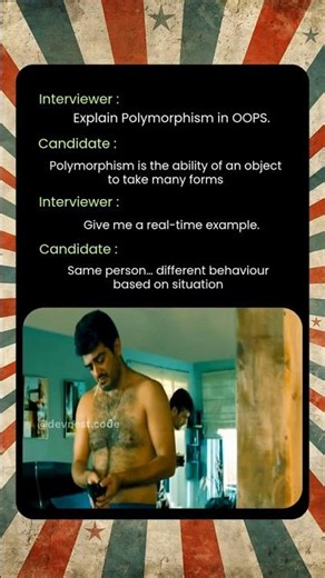 Polymorphism 🤯🚀| OOPS tamil #coding #shortsfeed #programming #engineering #trending #viral #fyp