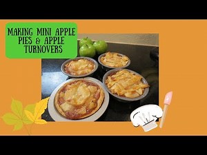 Mini Apple Pies and Turnovers - Easy recipe