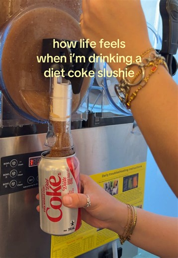 hooked on diet coke slushies 🥤❤️ @ARMED @Hanks Chill - #dietcoke #torontofoodie #sweettreat #slushy #Summer
