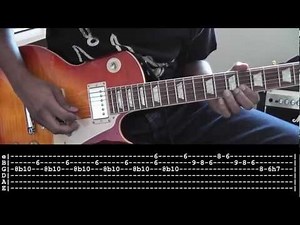 Johnny B Goode Intro Guitar Cover + Tabs and Slow Motion Lesson