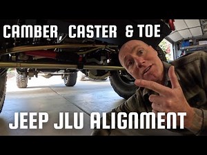 Jeep JLU Rubicon Alignment - Got uneven tire wear, a pull to one side or a vibration?