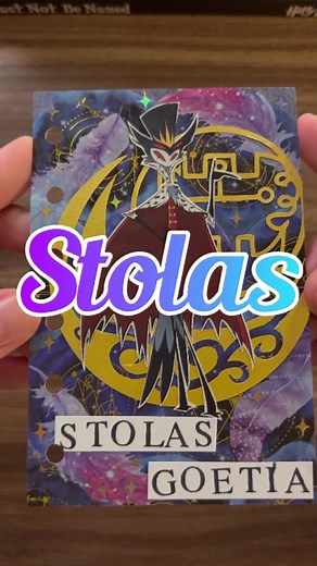 Mini Journal de Personaje: Stolas de Helluva Boss