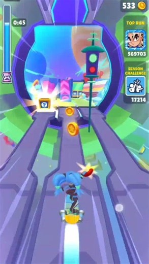 Earning Rewards in Season Challenge With The Surfer Alpha Omega #subwaysurfers #shorts