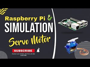 Raspberry pi simulation with servo motor in proteus