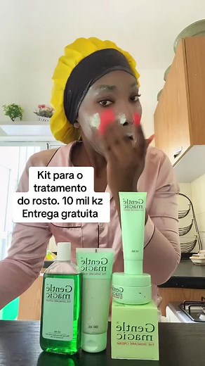 KIT GENTLE MAGIC Cuide da sua beleza e tenha uma pele brilhante e saudável. Lava bem o rosto com o sabonete:serve para limpar a sujeira e elimina a pele morta. Limpa o rosto com um algodão usando o tônico:serve para combater a gordura e protege a pele contra germe dos fungos . A seguir passa o creme na face:serve para suavizar e unificar o tom da pele. Serum ou creme noturno:serve para dar brilho a nossa pele e é aconselhado usar de noite . Máscara gentle:serve para esfoliar para eliminar mancha