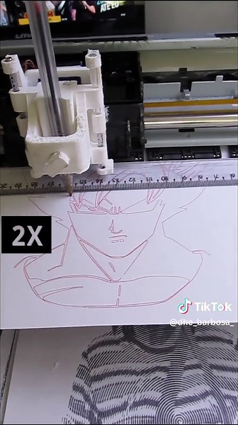 Creating Goku with CNC Machine