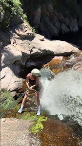 Canyoning Batan en Las Altas Cumbres. #mountains #canyoning