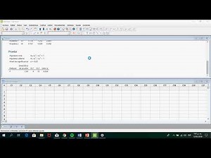 DISTRIBUCION F EN MINITAB