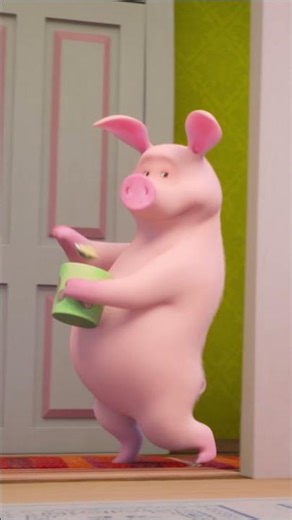 Cuidado! Bode na Tela! ⚠️🐐📺 #shorts #mashaeourso #Descontrolados #mashaandthebear #crianças