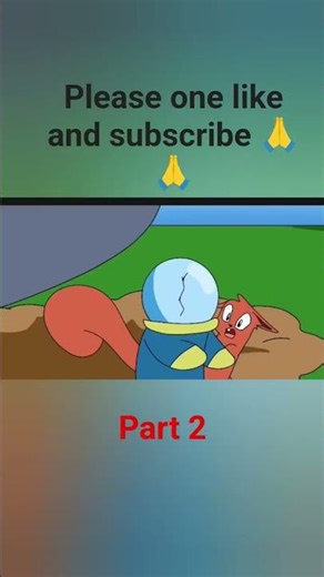 The first friendship between an animal on Earth and an alien. 👽🤗🥰🤗🥰 #viral #animation #cartoon