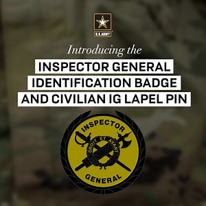Who’s in your local IG Team? It’s easier to spot them now – the Department of the Army Inspector General has announced the establishment and award of the Inspector General Identification Badge to inspectors general across all components of the Army. Read more about it ➡️ http://spr.ly/6183Jvpaf #ArmyIG | U.S. Army