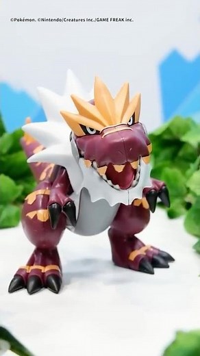 New series! Introducing Aerodactyl and Tyranitar from the "PokéPla Fossil Pokémon Series"! Build ...