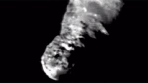 Jet of Gas and Dust Shoots out of Comet Borrelly