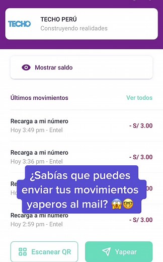 Tip para los yaperos emprendedores 💡 asi podrán tener un control de ingresos y gastos 🤓👀 #tutorial #yape #emprendedores #tip #ingresosygastos