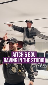 @aitch and @bou_dnb brought the rave to the KISS office 🤣 #aitch #ravinginthestudio #bou #rave #dnb #gorillaz #drumandbass #newmusic | KISS FM UK