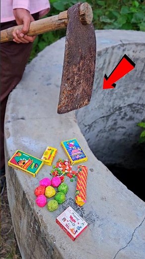 🤬 TESTING OF ALL CRACKERS WITH A HOLE :~ Unique Idea Crackers Testing Video := @IndianCrazyKing.