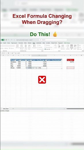 How to Lock a Formula in Excel (Absolute Reference)