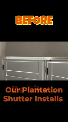 How We Finish Off Our Plantation Shutter Installs 👌