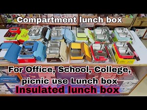 Insulated lunch box | Compartment lunch boxes review | special Steel lunch 🥗 box