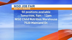 NISD set to fill 50 positions with job fair