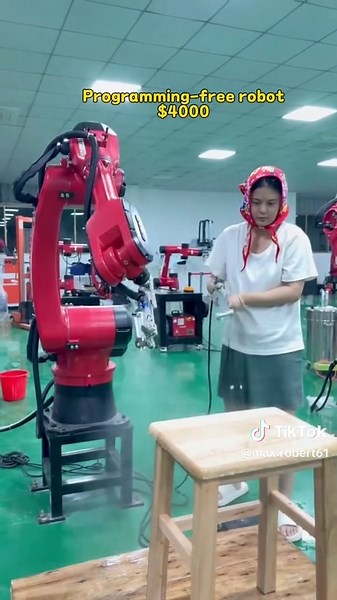 Six-Axis Painting Robot for Industrial Applications