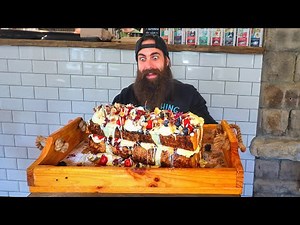 THE GIANT FRENCH TOAST CHALLENGE THAT NOBODY'S MANAGED TO BEAT YET | BeardMeatsFood