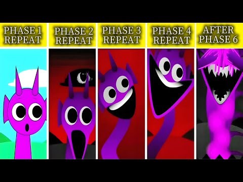 Sprunki Phase 2 to 4 Repeat After Phase 6