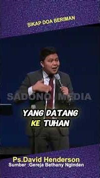 "The Attitude of Faithful Prayer" Sermon Quote by Ps. David Herson #christiansermonexcerpt