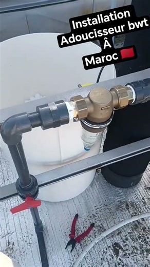 Installation Adoucisseur BWT Perla Pro S 🇲🇦