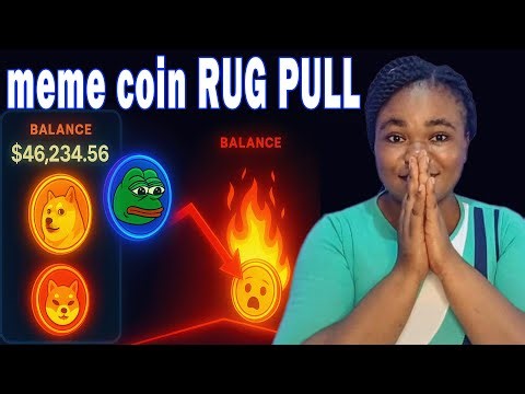 WHAT IS meme coin RUG PULL (Don't Get Scammed!)