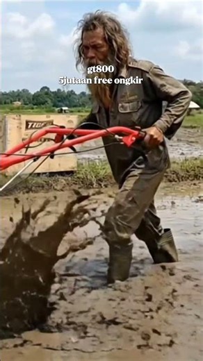 gokil traktor sawah mini KULTIVATOR tenaga kuda ‼️ #shopeevideo