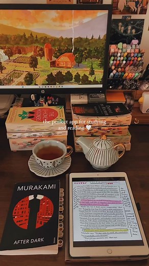 Exploring Haruki Murakami's 'After Dark' Through Camscanner Annotations