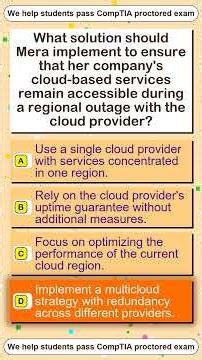 CompTIA Cloud+ Study Guide: Everything on the CV0-004 Exam #comptiaexam