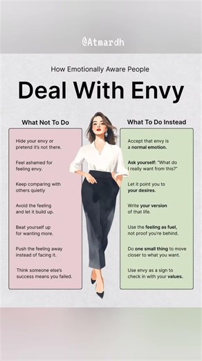 how emotionally aware people. if u want to know more common below Envy #emotionalawareness