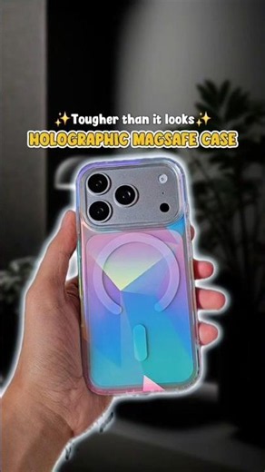 Part 18 : Holographic Shockproof Magsafe Case for Iphone ✨️