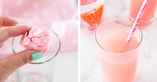 Move Over Hot Cocoa Bombs, Cotton Candy Glitter Bombs Are The New Hot Trend